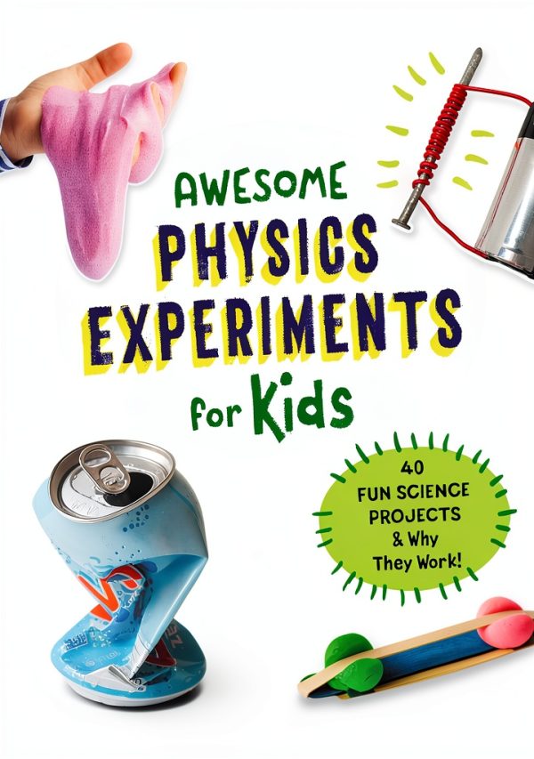 Callisto Kids Awesome STEAM Physics Experiments Book for Kids-0