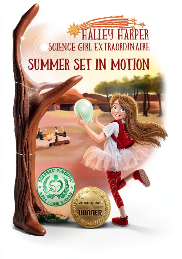 Halley Harper Physics Adventure Book 1 Kids Ages 7-9 Kindle Edition-0