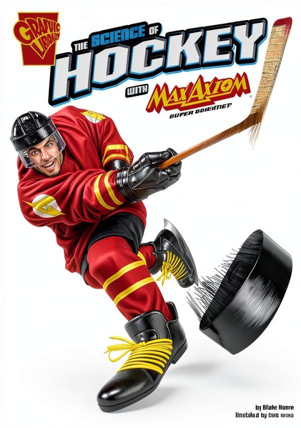 Capstone Press The Science of Sports with Max Axiom Hockey Physics-0
