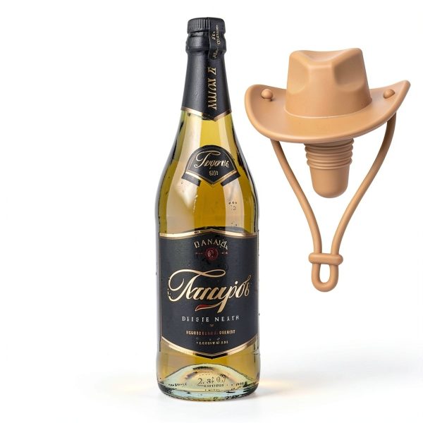Cowboy Hat Silicone Wine Stoppers Pandahero Bar Tool Brown Seal-1